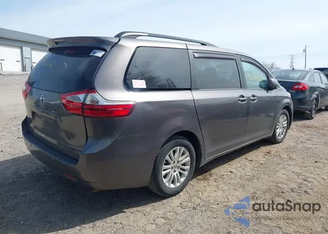 2016 Toyota Sienna Xle 8 Passenger из США, поврежденный, VIN 5TDYK3DC0GS764053